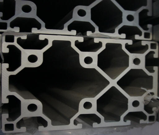 modular aluminum profiles for portals